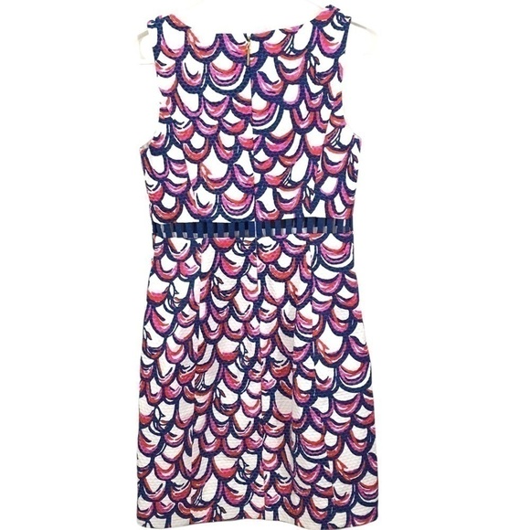 Lilly Pulitzer Women Size 0 Iggy Resort White Guilty Cut Out Shift Dress Lined. - Picture 1 of 12